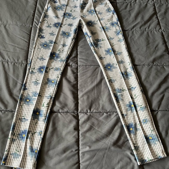 Nanette Lepore Pants - Nanette Lepore Gray and Black Striped Pants